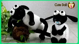 Shaun the sheep doll is an amazing doll that never gets old🐑The most magical sheep doll in the world