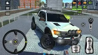 New 4x4 Monster Truck Ramps Parking Multi-Levels 47-48 - Car Game Android Gameplay