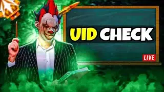 #washington LIVE UID Reaction and 1vs1#uidchecking #live #freefireindia