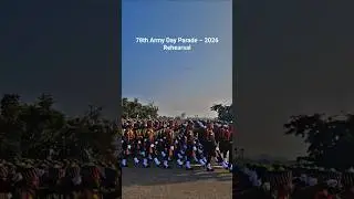 78th Army Day Parade Rehearsal 2026 in Jaipur 🪖🇮🇳