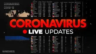 LIVE] Coronavirus Pandemic: Real Time Counter, World Map, News