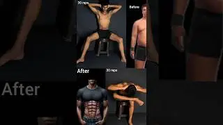 Six pack workout at home 🏡 #fitness #popularshorts #absworkout #powerful #workout #shorts