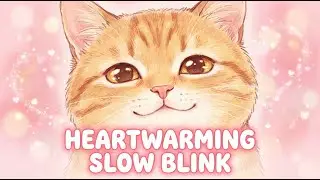 Slow Blink Cat Drawing: True Rescue Story Tutorial 💖 Easy Steps