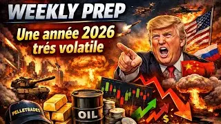 Pr&eacute;paration Trading 2026 &ndash; Weekly Prep du 11 Janvier &ndash; Une ann&eacute;e 2026 volatile