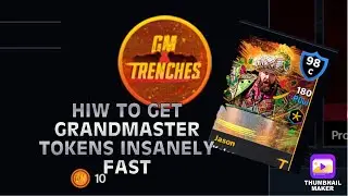 HOW TO GET GRANDMASTER TOKENS INSANELY FAST|INSANE CHEAT CODE|IN MADDEN MOBILE 21