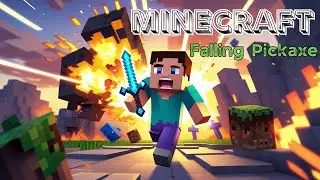 🔴Minecraft Extreme Falling Pickaxe | Chat Control #minecraftlive #shortslive