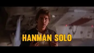 Han Gets Frozen in Carbonite but it's Hanman Solo