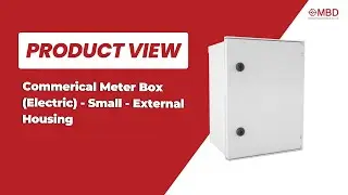 Commercial Meter Box (Electric) &ndash; Small &ndash; External Housing