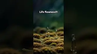 We play together with the flow of water 😀 #fun #mood#nature #music#ytshorts