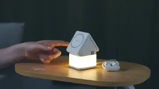 DUZZONA W20 15W Wireless Charging Station 4-in-1 Multi Charger House