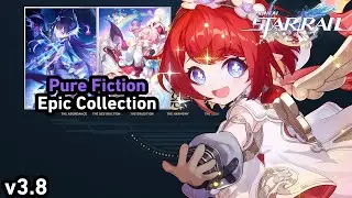 Honkai Star Rail 3.8 Pure Fiction Difficulty 4 - E2S1 Phainon & E0S1 Castorice