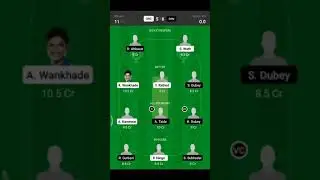 ORG VS GRN DREAM 11 TEAM