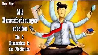 Mit Herausforderungen arbeiten - Die 5 Hindernisse in der Meditation - Bob Stahl ( Buddhismus )