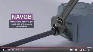 Pressacavo Barriera NAVGB - cavo non armato doppia tenuta