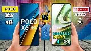 Oneplus Nord 4 vs poco x6 full comparison 🔥⚡/@rahultech3