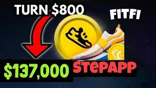 Why You Need 140K StepApp FitFi Tokens #crypto $137,000 Gains & Profits💯