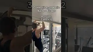 Back + Bicep Workout #workout #gymmotivation #exercises