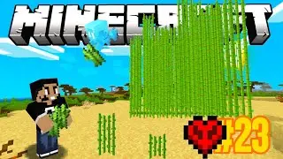 A Farm de cana mais insana do Minecraft hardcore 1.21.30