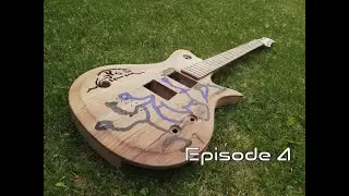 Making a custom fanned fret semi-hollow body guitar - Episode 4