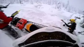 Snowmobiling In Valemount Allan Creek and Clemina Creek 2015