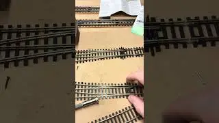 Video 083 - The horror of installing these points! #pecotv #hornbyrailways #modelrailway #trix