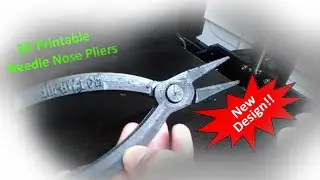 How To Assemble the 3d Printable Pliers From 3dPrintedHardware - New Improved Designs!