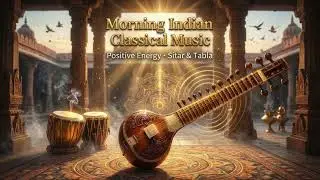 positive energy morning raga | sitar & tabla indian classical music