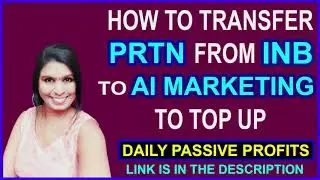 PRTN TRANSFER  FROM INB TO AI MARKETING English I PRTN TOP UP TO AI MARKETING I Itzmi London Pori