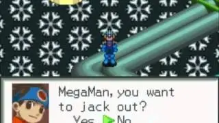 Let's Play Megaman Battle Network Part 10 - Ice puzzles