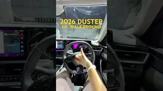 Here&rsquo;s what the interior of the new Renault Duster looks like! #PowerDrift #RenaultDuster