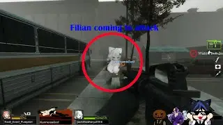 i got attacked by filian help (L4D2 funny moments)