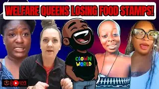 Welfare Queens CRY Over Losing Food Stamps! They Are COOKED! (Call-in show)