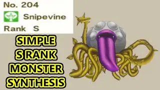 S Rank Synthesis Snipevine Dragon Quest Monsters The Dark Prince