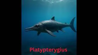 Meet Platypterygius a#DinoDiscovery #BrontoBrothers #FossilFind #MarineReptile