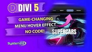 Create an AMAZING Divi 5 Menu Hover Effect in Minutes (No Code!)