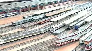 JR東北本線583はくつる、快速フェアウェイ165筆塗り
