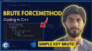 Brute Force Method in C++ | Numeric Method Explained for CS Students