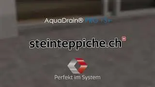 AquaDrain PRO 15+ d&uuml;nnschichtiges System f&uuml;r Marmorkies-B&ouml;den auf Balkone, Terrassen, Sitzpl&auml;tzen