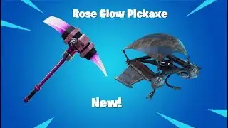 New Fire Rose Glow Pickaxe!