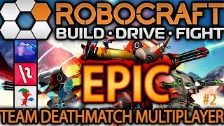 Best Multiplayer Robocraft Co-Op! - Epic Battles & MLG No-Scopes #2 ~ [Robocraft Multiplayer]