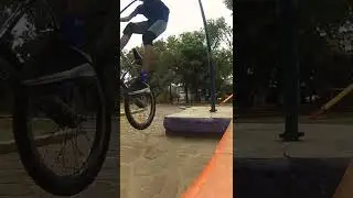 Street trial pr&aacute;ctice #shorts #streettrials #stunt #mtb #mtbtricks #bmx
