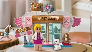 Veterinary office from Lego blocks. - Cabinet veterinar din blocuri Lego.