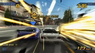 Burnout 3 Takedown PS2 Gameplay QHD Vineyard New Road Rage Event Road Rage 1 Gold Medal
