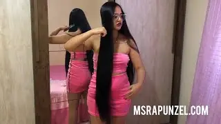 MsRapunzel | Beautiful Latina with Hip Length Hair