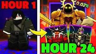 I Spent 24 HOURS in The House TD 2..