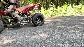 Yamaha Banshee 2007 third burnout.