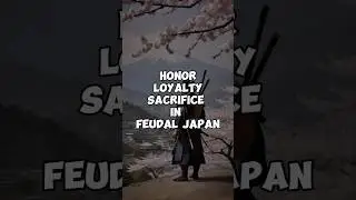 The Samurai's Code: Honor, Loyalty, and Sacrifice in Feudal Japan #youtubeshorts
