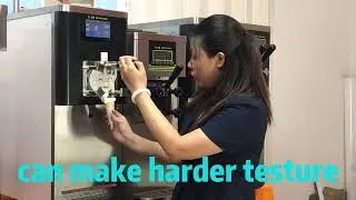 Wellcooling 1 flavor table top soft serve ice cream machine for commercial use