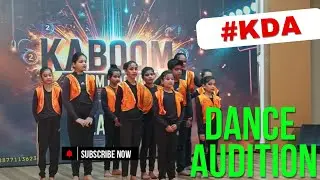 Dance Audition kaboom season 2 Jamshedpur Kalpana dance academy #danceaudience #jamshedpur