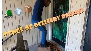 DIFFERENT TYPES OF DELIVERY PERSONS
